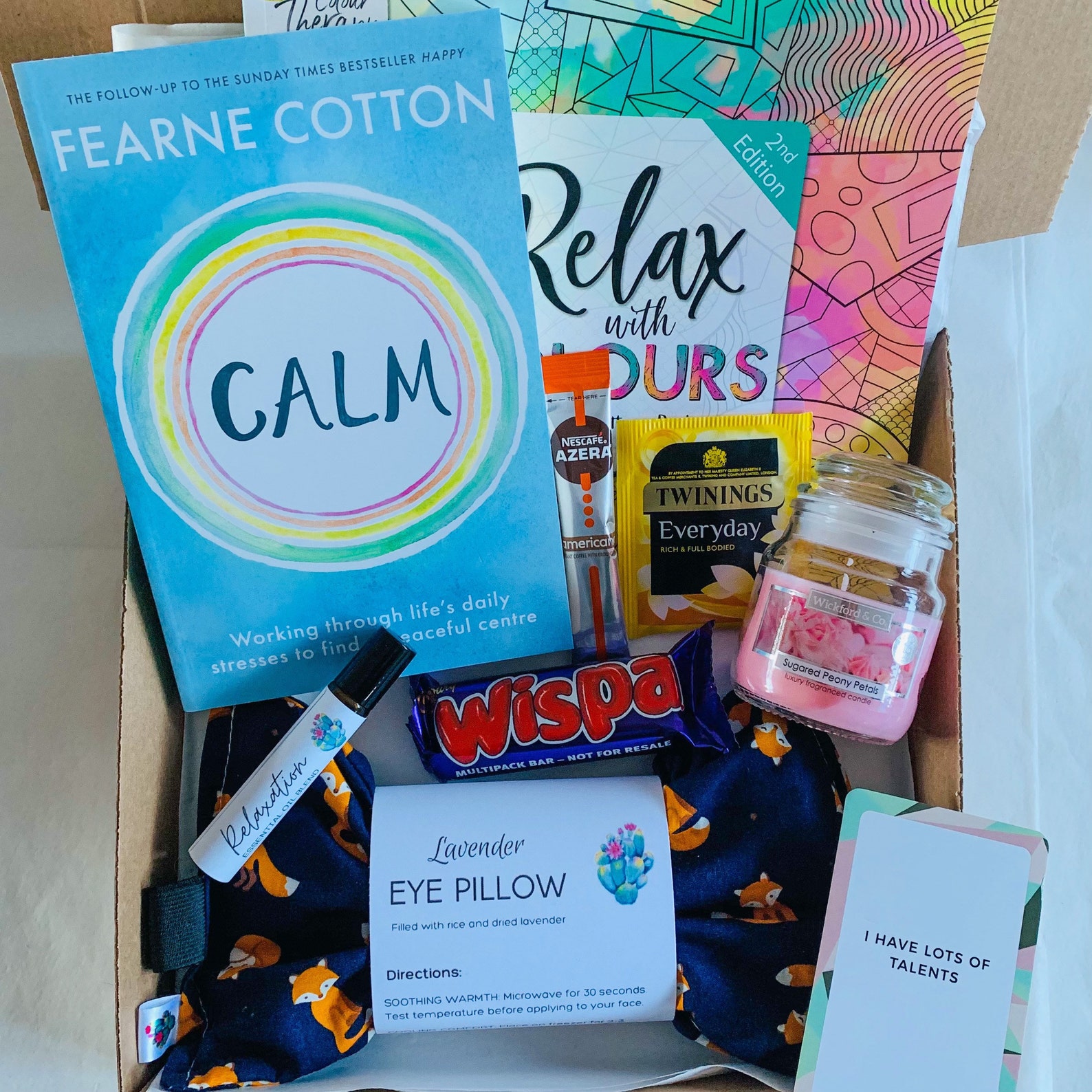 SelfCare Box Care Package Calm Calmness Fearne Cotton Etsy