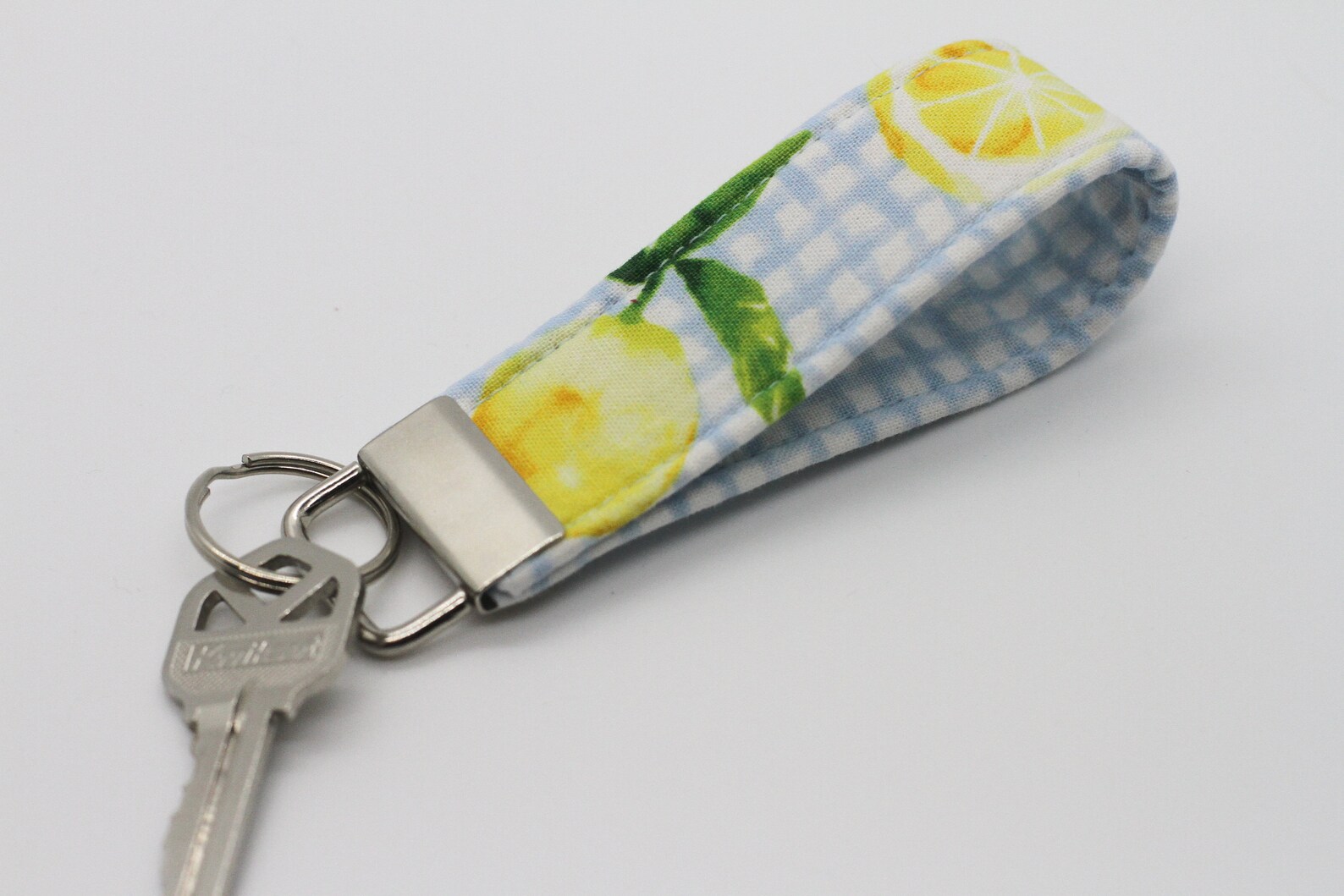 Custom Fabric Keychain Choose Fabric and Metal Color Etsy