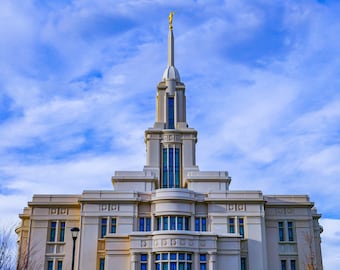 Payson Utah LDS Temple - Hi-Res Digital Download