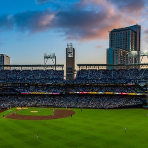 Petco Park Sunset Panorama - San Diego Padres - (Hi-RES Digital Download)