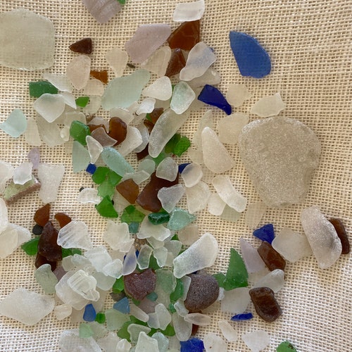 Maine Sea Glass Turquoise & Aqua 2 Oz Genuine Maine Beach Etsy