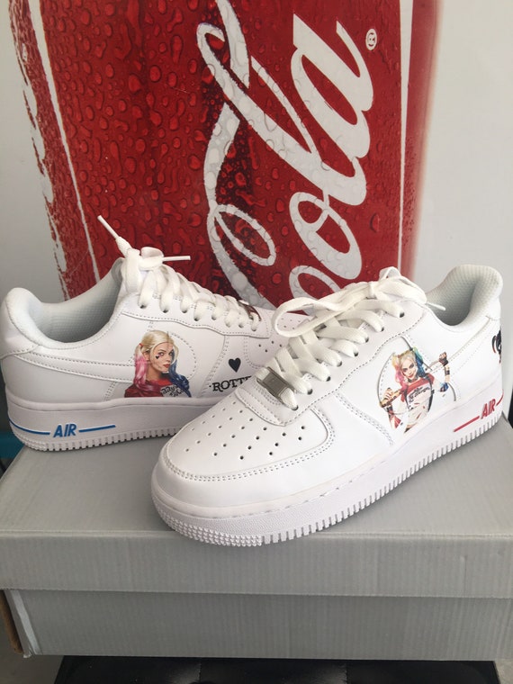 acrylic paint on air force ones