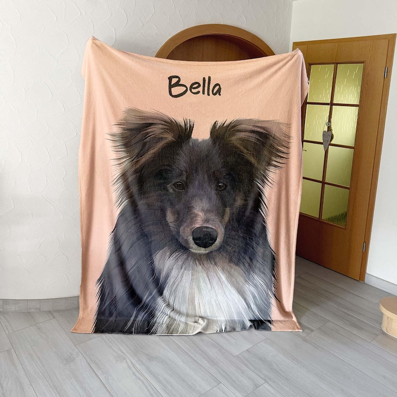Personalized Pet Blanket, Custom Dog Blanket, Custom Pet Blanket, Pet Blanket, Custom Blanket, Personalized Blanket, Christmas Gift image 4