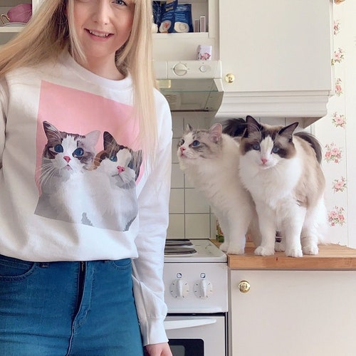 custom cat sweater