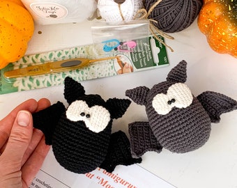 Crochet amigurumi kit Bat Moonlight