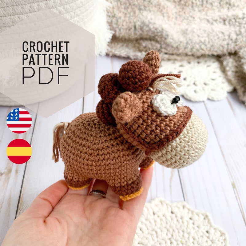 Pony Crochet Pattern Etsy