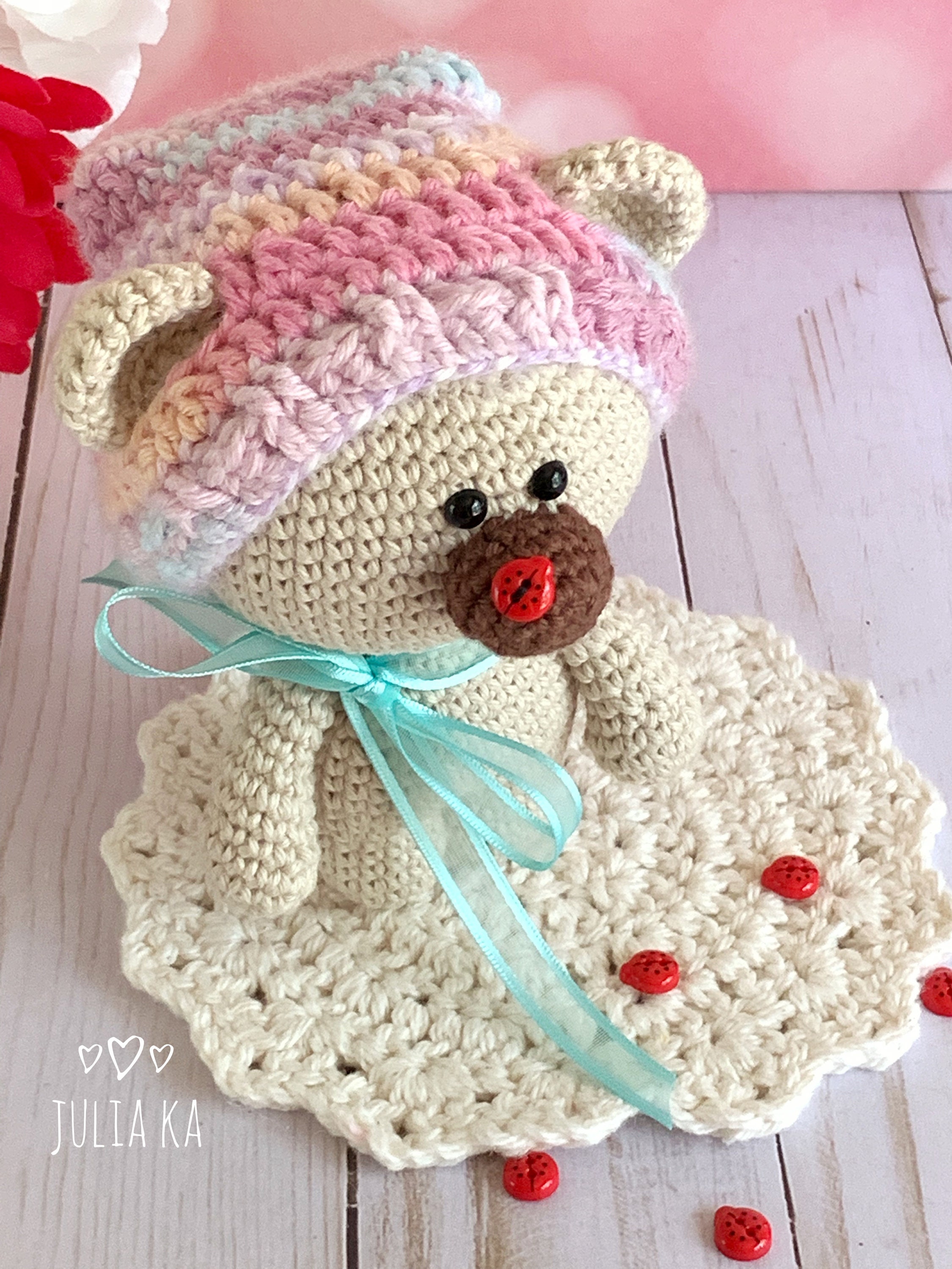 Amigurumi Teddy Bear Toy Crochet Pdf Pattern - Etsy