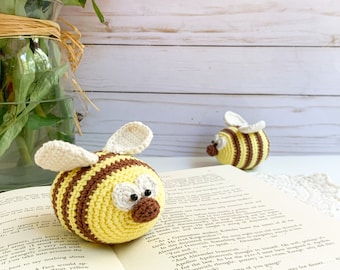 Crochet Honey Bee Amigurumi Pattern (PDF)