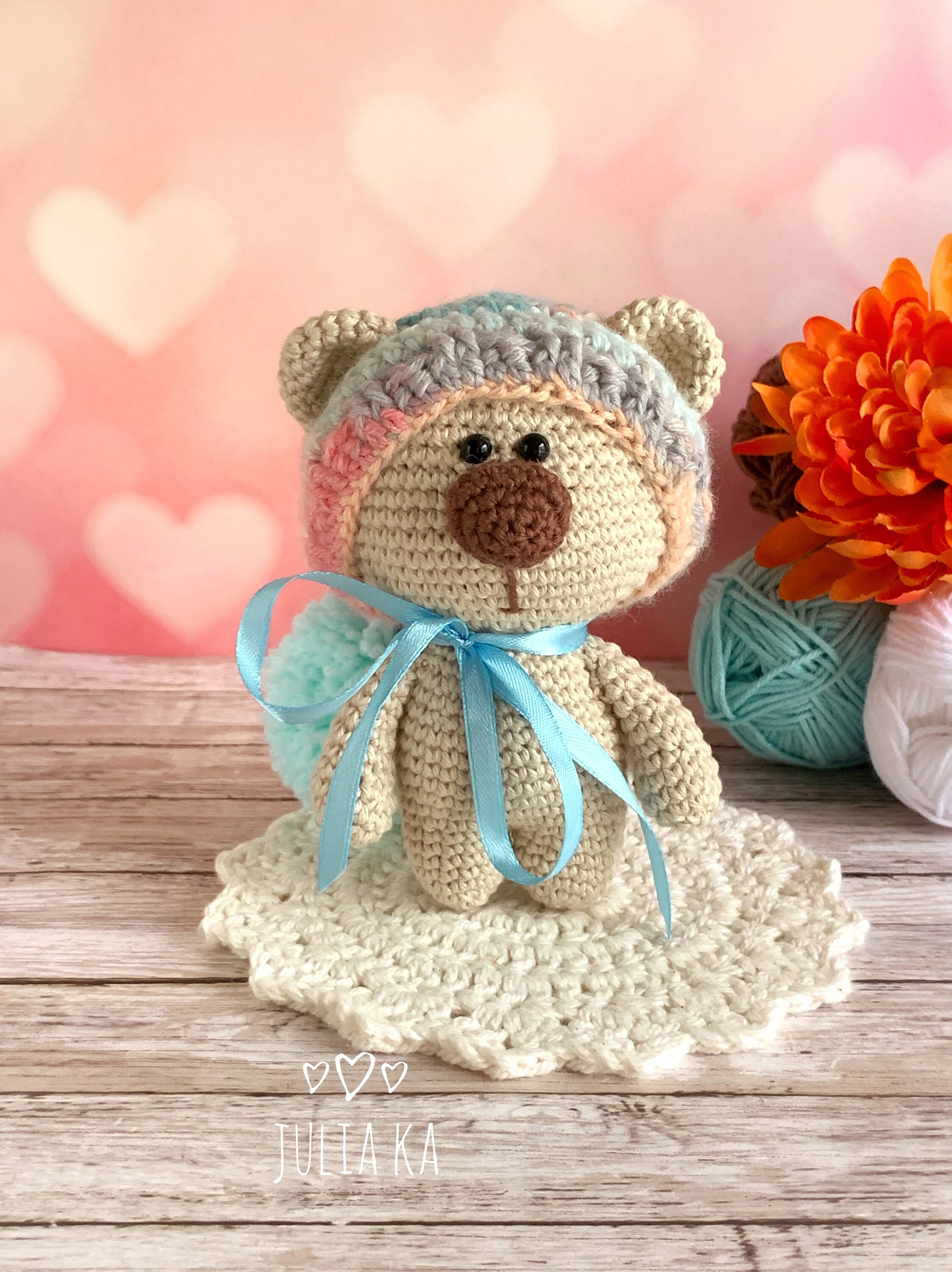 Amigurumi Teddy Bear Toy Crochet Pdf Pattern - Etsy