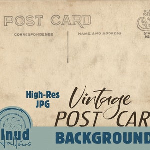 Fundos de cartão postal vintage para Photoshop Pacote de efeitos exclusivos e criativos textura grunge máscara de sobreposição carta cartão postal de correio da velha escola