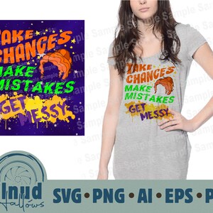Arrisque-se, cometa erros, fique bagunçado, camisa de sublimação, vetor, svg, pdf, eps, ai, arquivo png para cricut, faça você mesmo, camisetas, design, engraçado, humor, ônibus, escola
