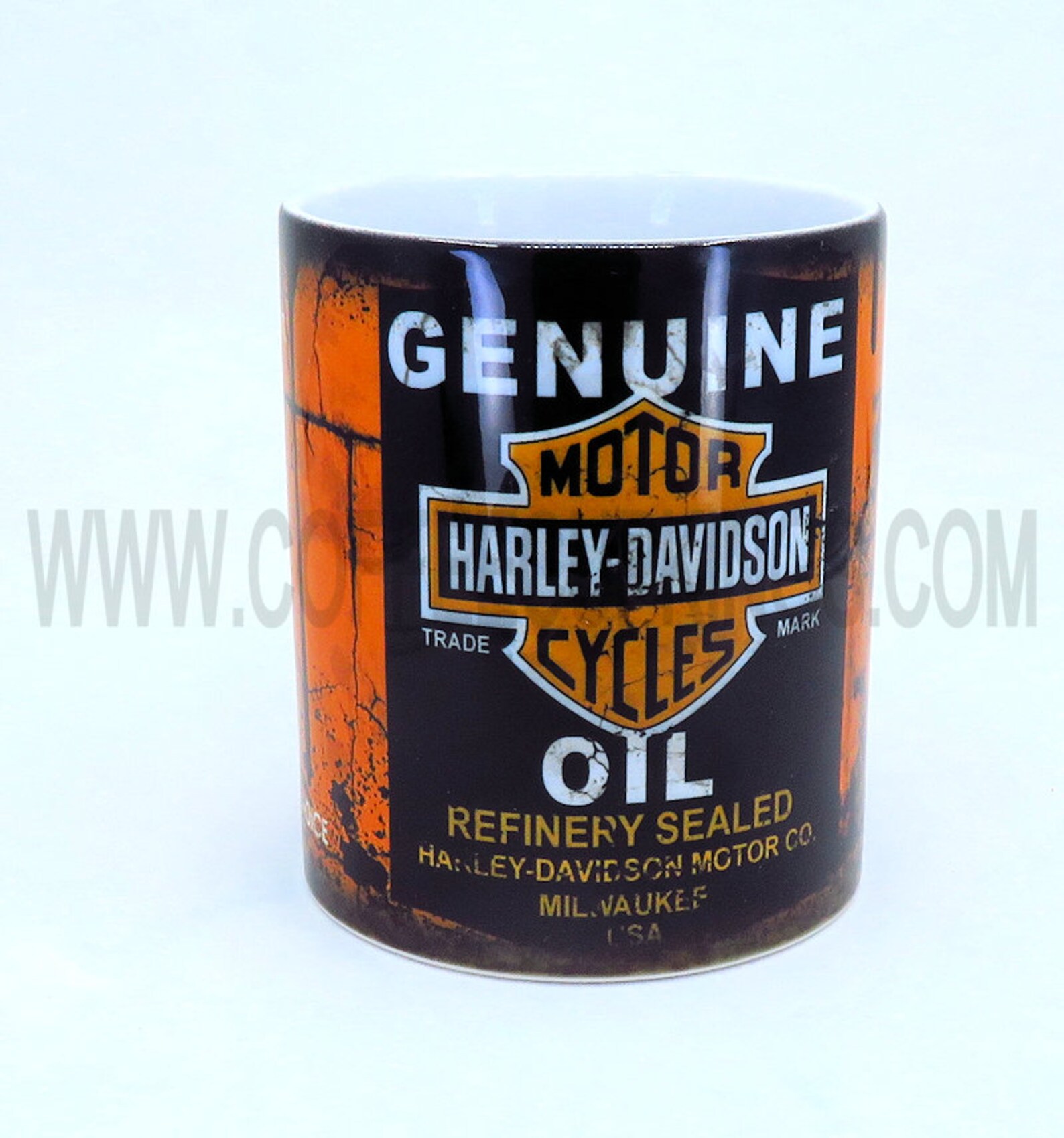 Genuine Harley Motor Oil Coffee Mug Etsy
