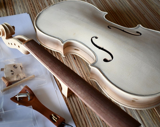 4/4 Violin Build Your Own Violin 100 Hand Carved by Master Etsy