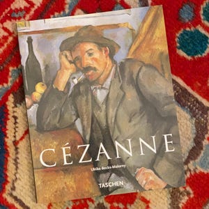 Book of French Impressionist Artist Cezanne, Fine Art Book