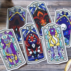 The Lore Journey Clear Stickers