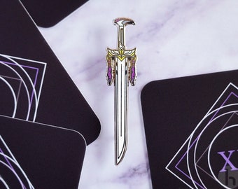 The Saint's Sword Enamel Pin