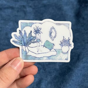 Plant Lady Art Sticker
