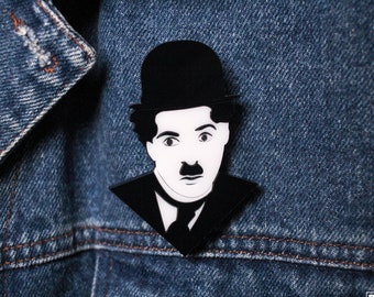 3 1960 Universal Studios Charlie Chaplin Movie Star Seldom Seen Pin backs Pins 