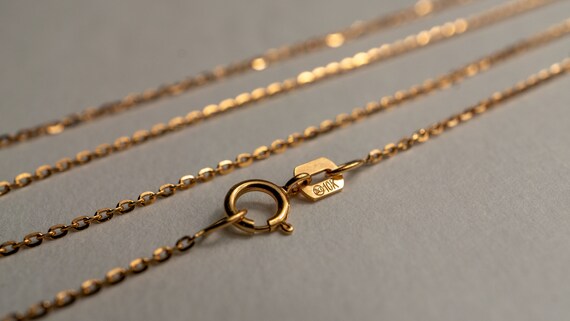 Catena Maglia Spessa 6 Mm Regolabile Collana Catena Maglia Fermacarte In Oro Giallo 10K - Vero Oro, Tutte Le Lunghezze, Nuova Con Etichette Catena Link Oro 10k - Foto 8
