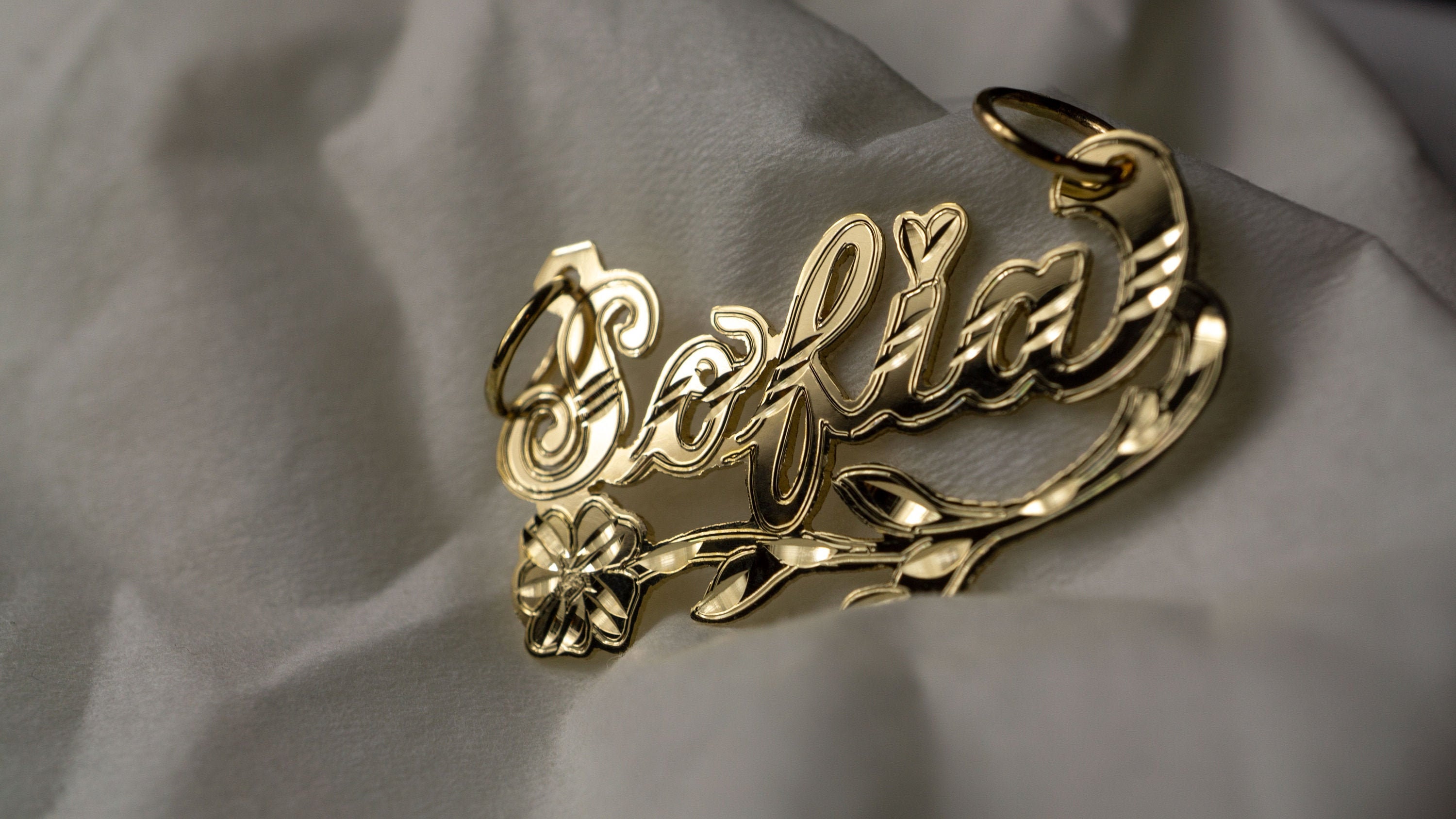 10K oro sólido personalizado hecho a mano nombre nombre placa Etsy 10K oro sólido personalizado hecho a mano nombre nombre placa Etsy