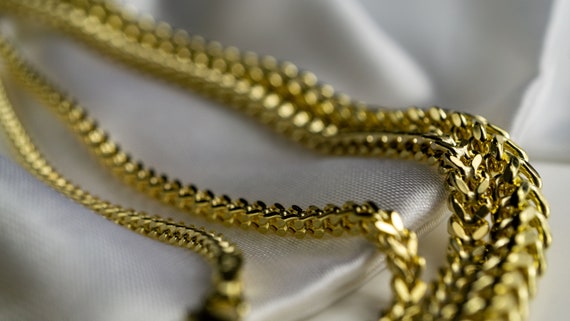 Authentic 10K Yellow Gold 1.2mm 4mm 