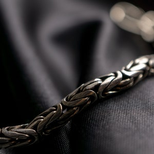 Sterling Zilver 2,5-7,5 mm ronde Bali Byzantijnse ketting kettingen en armbanden handgemaakte antieke afwerking nikkelvrij