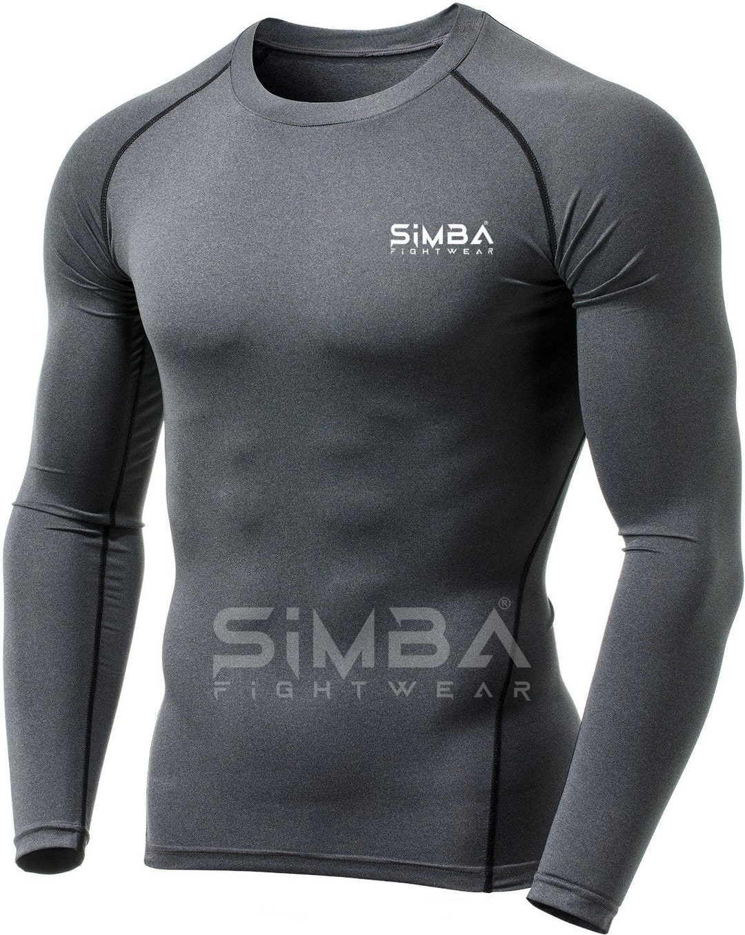 BJJ Rash Guard for Men's Compression Shirt for MMA Grappling Rash Guard