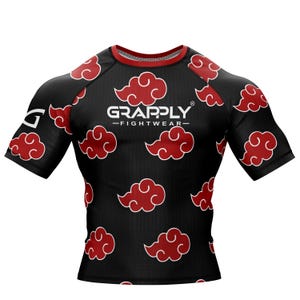 BJJ Cloudy Rashguard Grappling Rashguard Jiujitsu NoGI Short sleeves Rashguards Jiujitsu Club rashguard BJJ Traning Rashguard