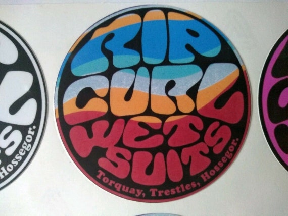 Rip Curl Decal Surfing Logo Wetsuit Transparent PNG