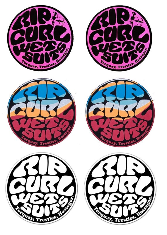 Rip Curl Decal Surfing Logo Wetsuit Transparent PNG