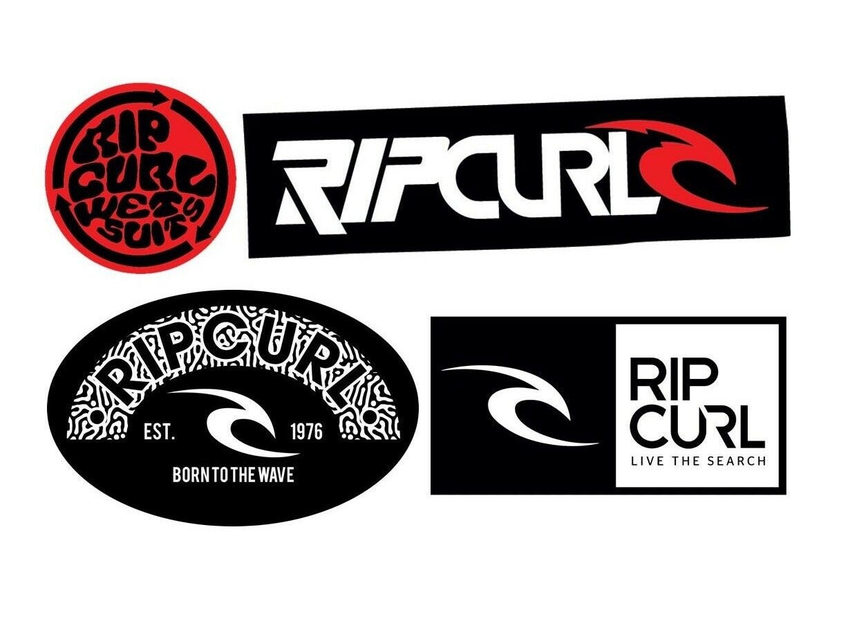 Printed vinyl Rip Curl Logo