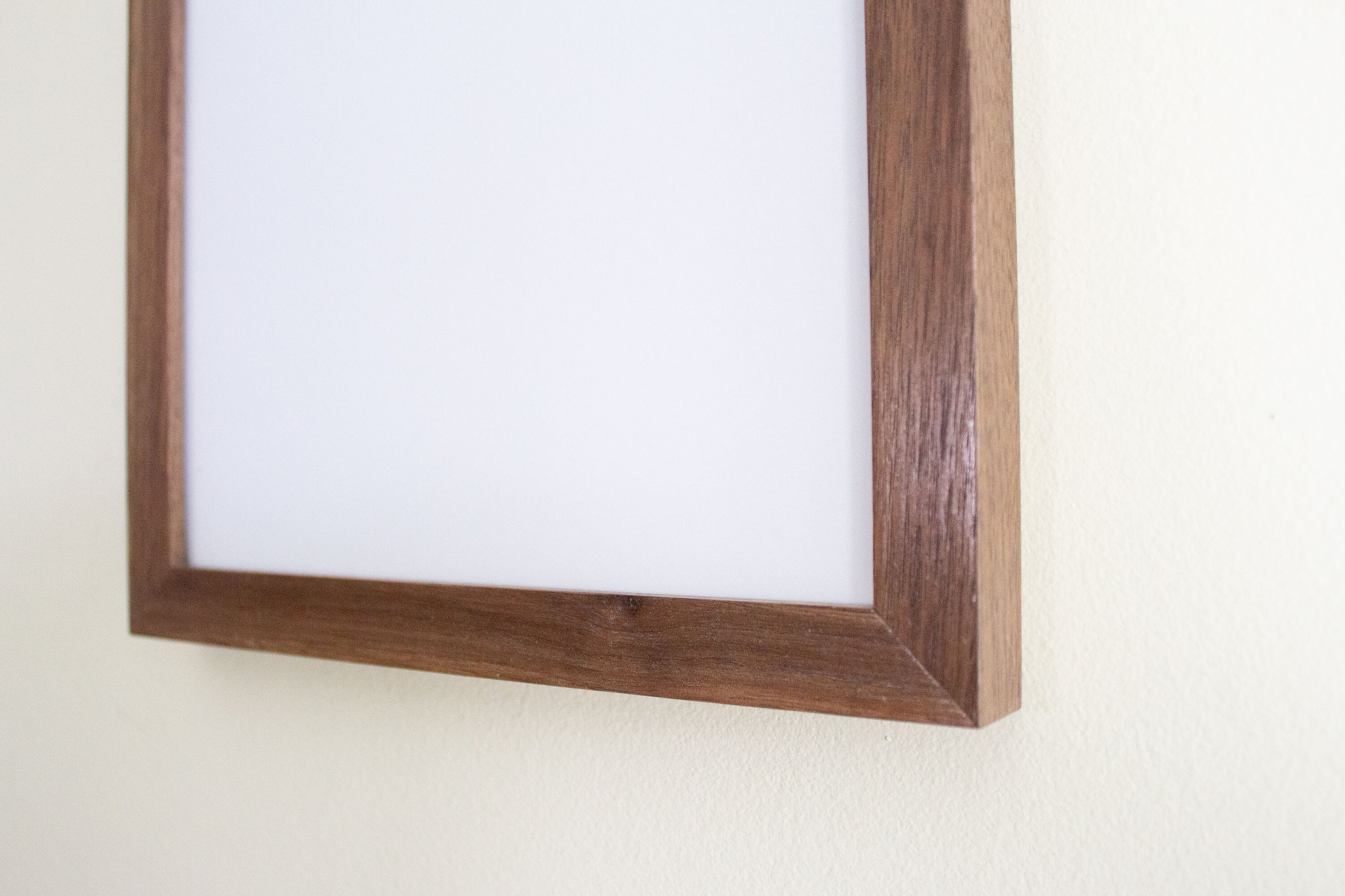 8 x 10 Black Walnut Picture Frame Etsy