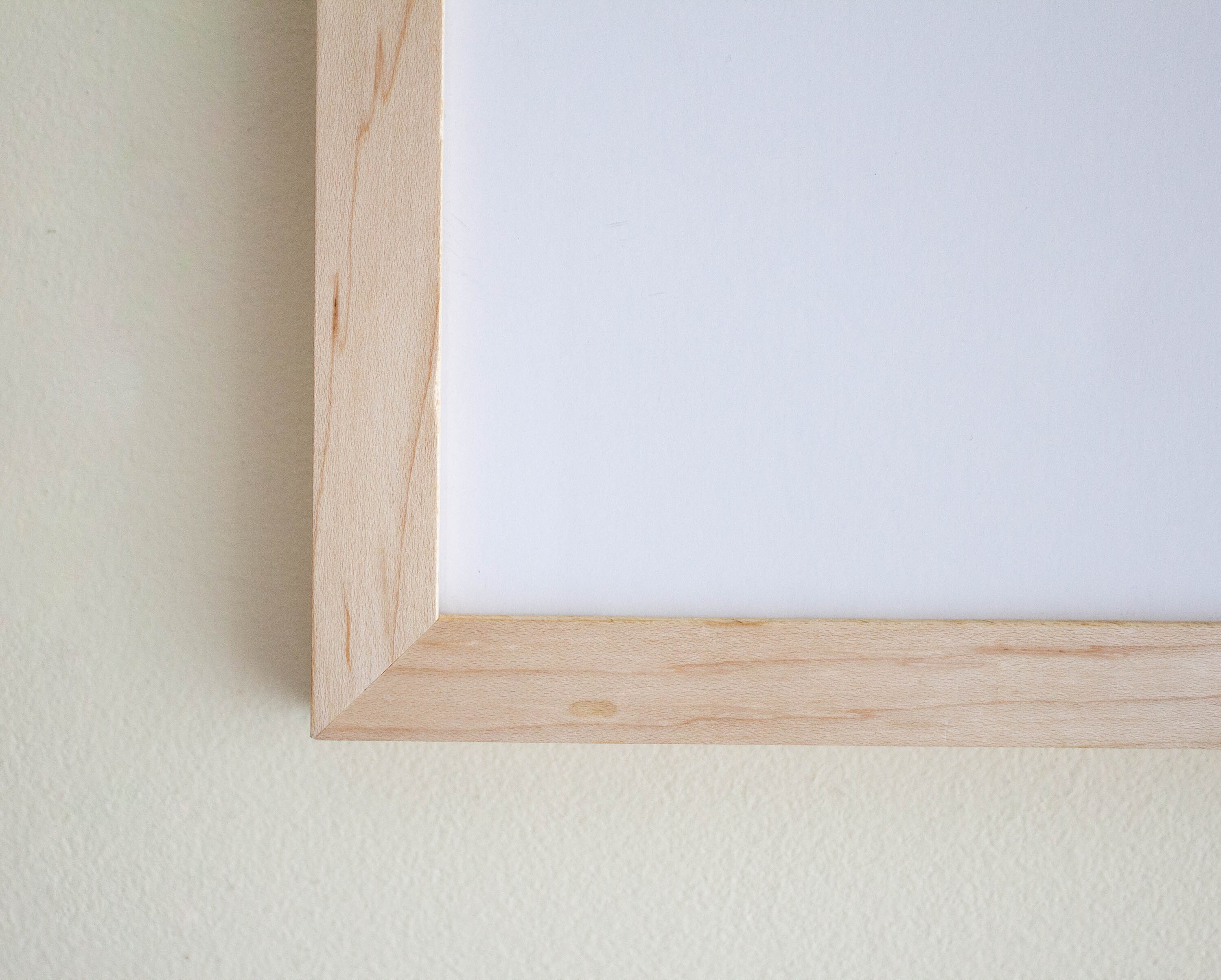8 x 10 Select White Maple Picture Frame Etsy