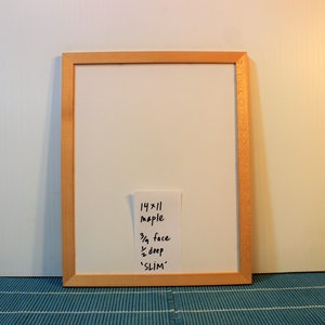 14x11" Maple Slim Picture Frame