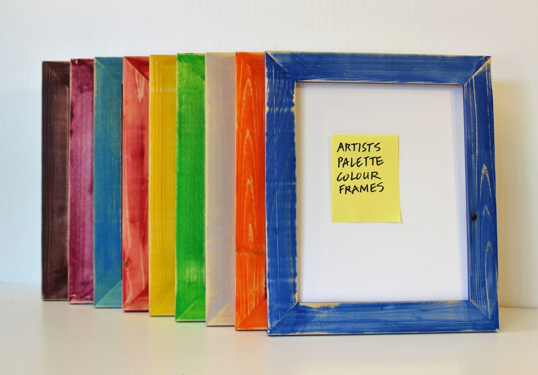 Colour R Frames 10x8 Choose 4 Artist Colour Frames - Etsy