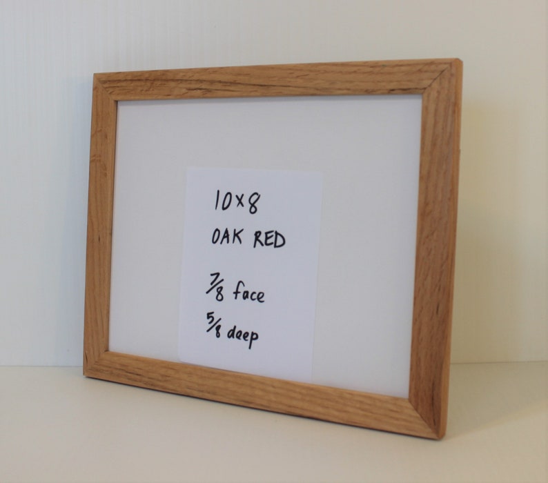 8x10 Oak Red 7/8 face Frame image 3