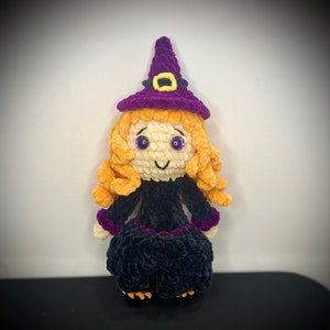 Winnie Witch crochet pattern Halloween witch crochet pattern Halloween crochet pattern witch