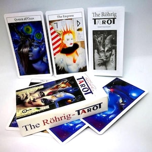 Tarot Orakel Karten Deck Das Röhrig Tarot 78 Karten Rohrig 78 Handbuch Eng Das Rоhrig Tarot
