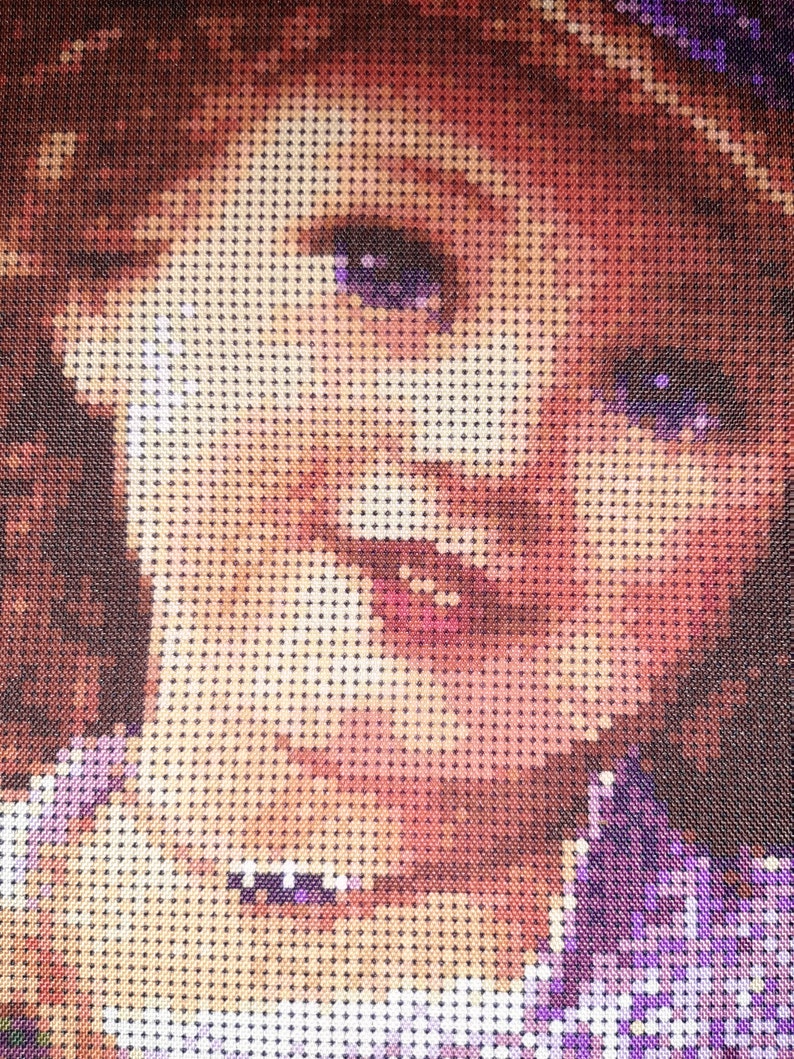 Bead Embroidery Kit DIY picture Needlepoint Beading baby Etsy