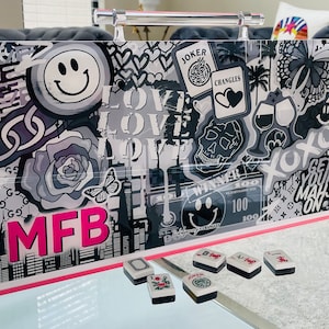 Acryl Mah Jongg-set Limited Edition