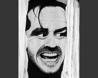 The Shining Jack Torrance Art Poster