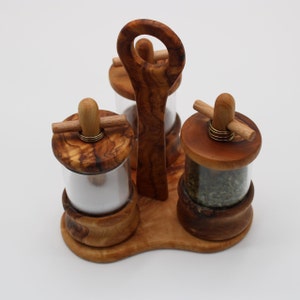 Salière poivrière en bois - Tutos Objets décorés - 10 Doigts