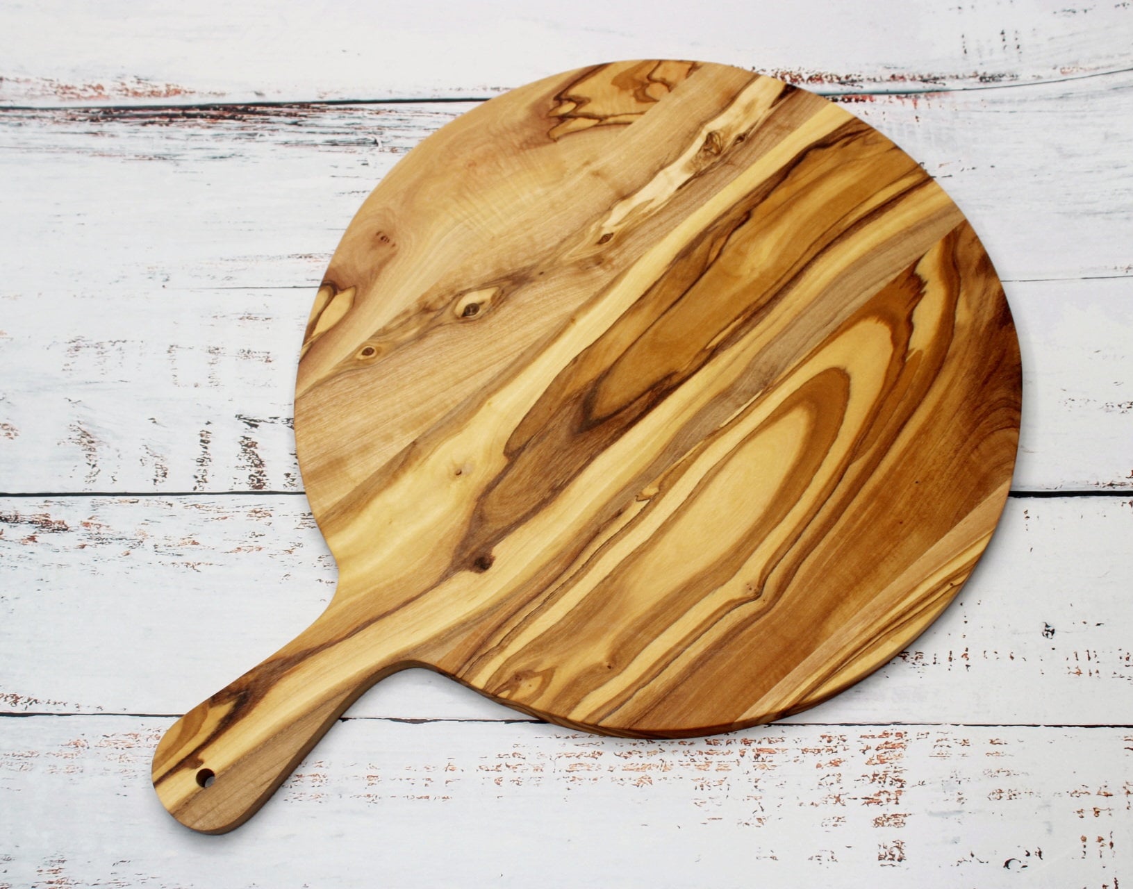 Serving Board With Handle, Pizza Plate, 32 Cm, Thickness 2