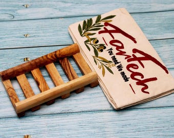 Handmade Ceramic Soap Dish Small 13 cm | Rustic Soap Tray | Natural Bathroom Decor | Sustainable Gift | Zero Waste