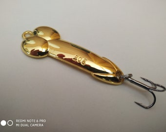 Funny Surprise Golden Coloured Fishing Lure Perfect Present for