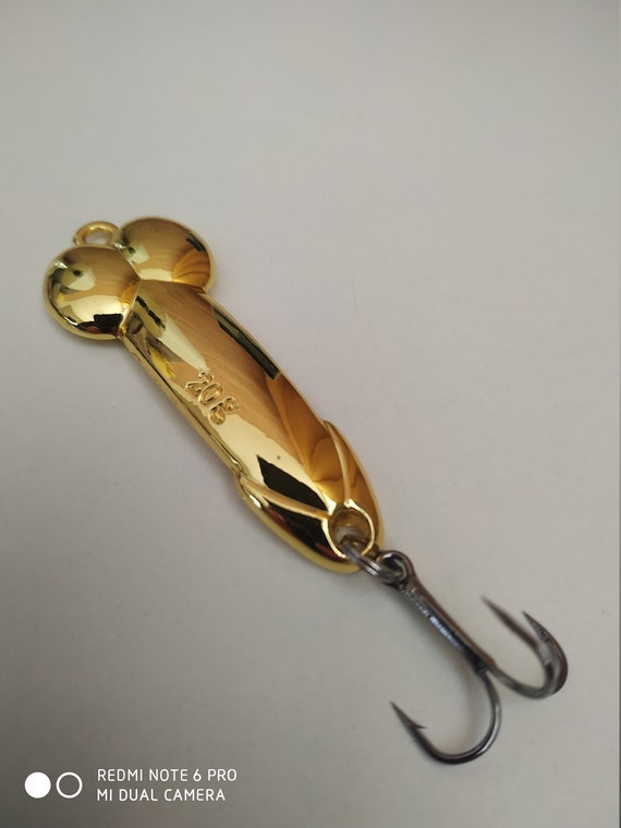 サーフェイスジョー 特級疑物 獄門狂ルアー 肌色 面白い金色の釣り