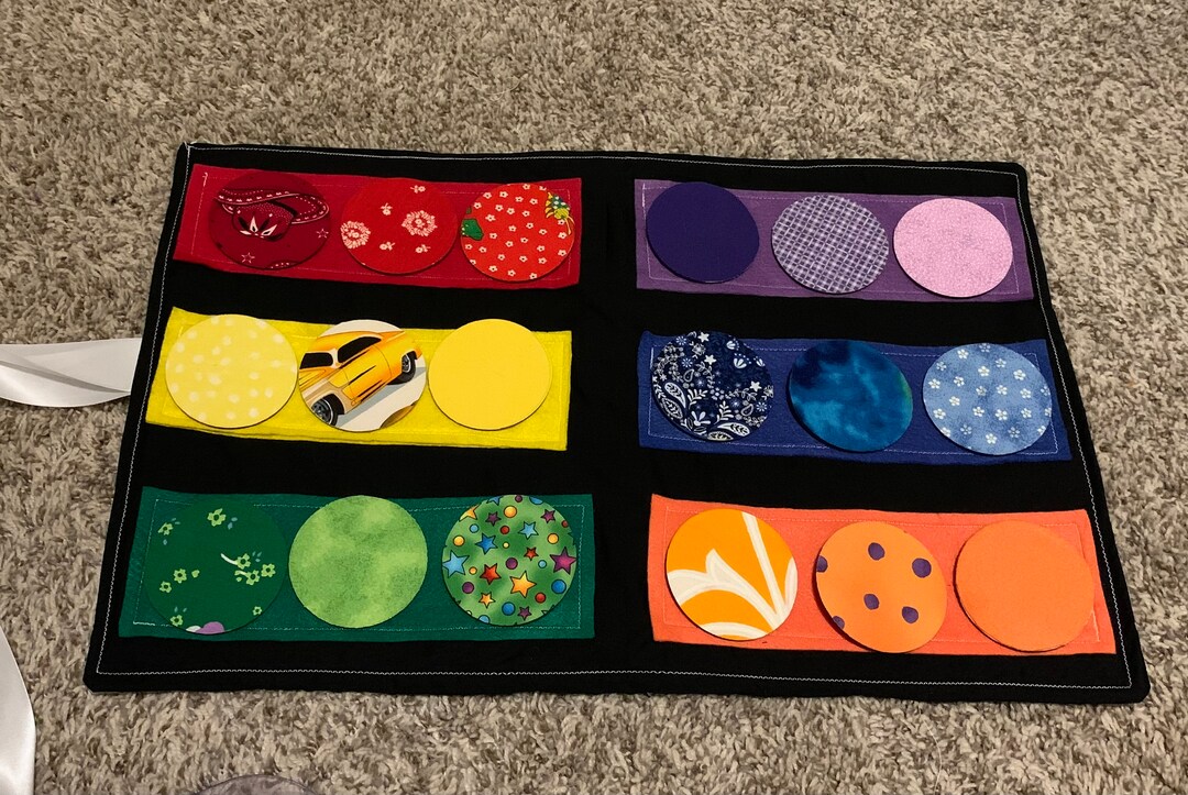 Color Sorting Mat - Etsy