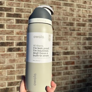 Custom Engraved Owala Bottle-Rock On Owala-32oz Owala-Engraved Owala-Custom Owala-Personalized Owala-Engraved Tumbler-Custom Tumbler