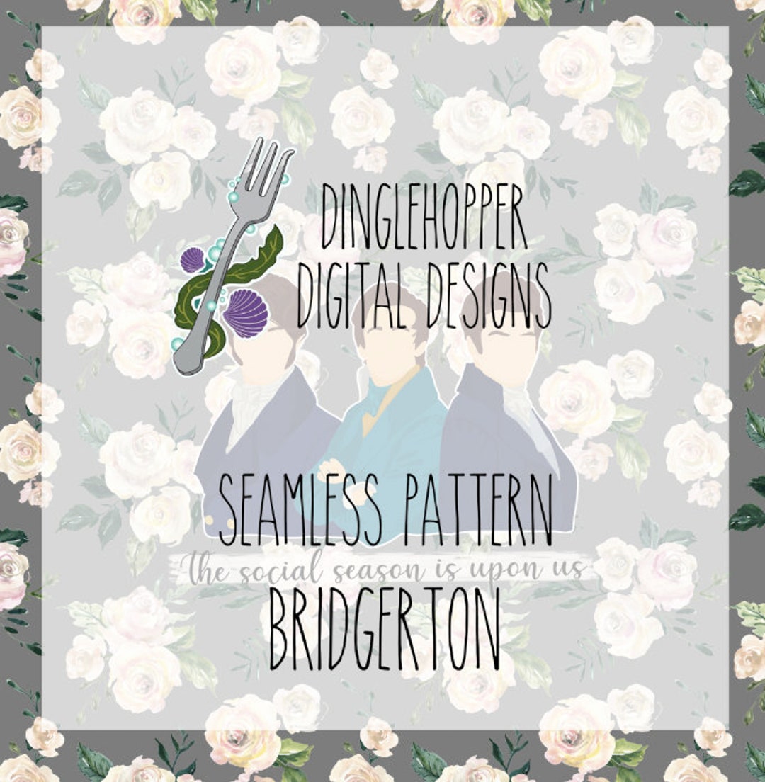 Brigerton Fabric Panel, Bridgerton Seamless, Bridgerton Digital Paper