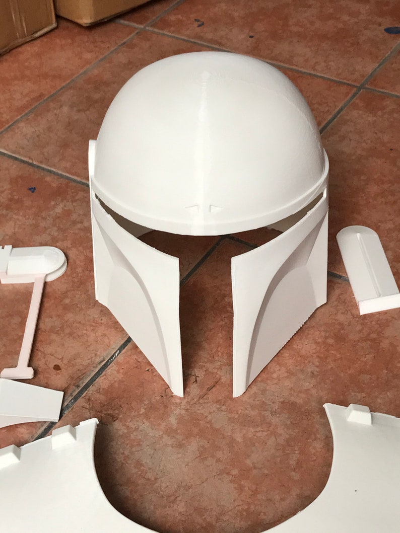 Mandalorian Boba Jango Fett Cobb Vanth Death Watch Helmet 3D | Etsy